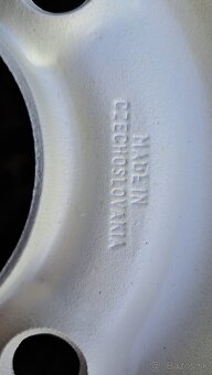 PLECH. DISKY R13 4x130 - ŠKODA 105, 120, 125, 130,136, RAPID - 6