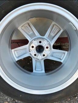5x100 R17 original VW T-Cross CHESTERFIELD + zimné - 6