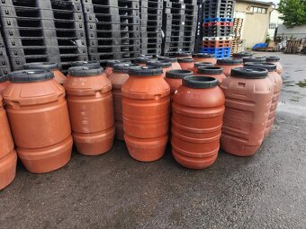 Ciste plastove sudy 75l,220l ibc nadrze 600l,800l,1000l. - 6