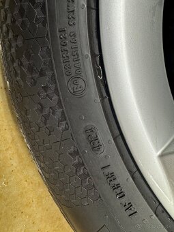 ALU disky Skoda 5x112 s zimne pneu 215/65 r17 - 6