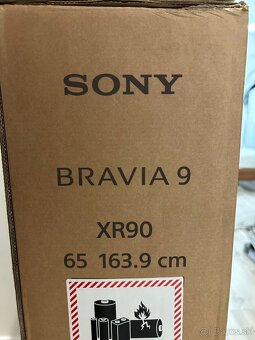 Nový, premiový televízor Sony Bravia 9, K-65XR90,rok 2024 - 6