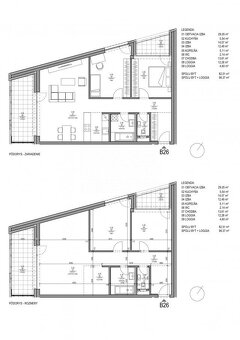 Exkluzívny 3-izbový byt B26 / 2 x parking, 2 x loggia / Blue - 6