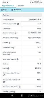 Projektor Epson Full hd - 6