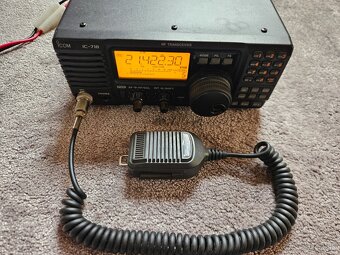HF transceiver (vysielačka) Icom IC-718 - 6