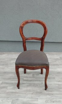 Set stoličiek Louis Philippe ( 4 KS ). - 6