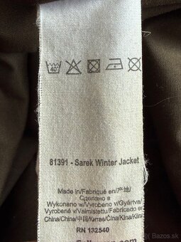 Zánovná zimná parka Fjallraven Sarek Winter Jacket M Khaki - 6