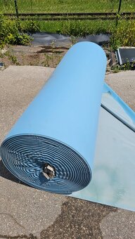 Plachta modrá - jazierková fólia - 180cm - 6