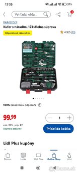 Kufor s náradím parkside - 6