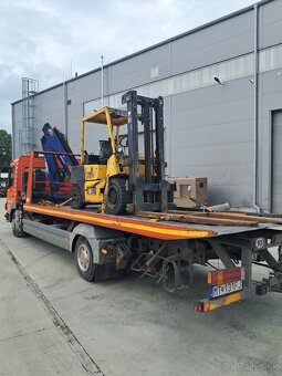 Odtahova sluzba,prevoz strojov a techniky, hydraulicka ruka. - 6