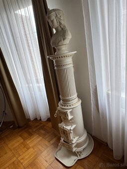 A. Cipriani - busta Rimanky (kararský mramor) - 6