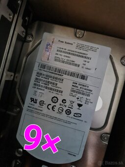 3,5" 15kRPM IBM HDD rôzne -- 139GB SAS / 300GB FCAL - 6