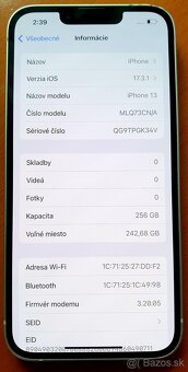 iPhone 13 256 GB Starlite biela - 6