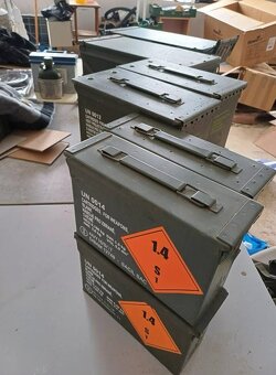 hermetické bedničky bedňa M2a1 + M19 + mega bedna - 6