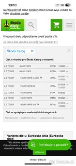 NOX senzor pred dpf škoda octavia 3, karoq, superb 3 - 6