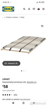Hemnes postel (IKEA) - 6