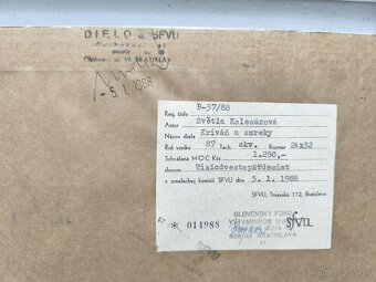 Svetlana Kolesárová - aguatel na papieri - 6