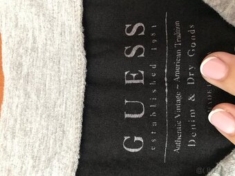 GUESS originál black damske saty L - 6