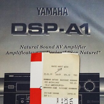 YAMAHA DSP A 1 zesilovač v origo boxu PC Kč 75.000,- - 6