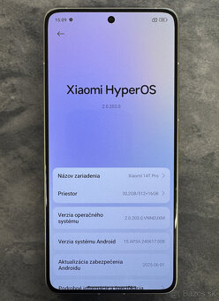 Xiaomi 14T Pro 12GB/512GB - záruka - 6