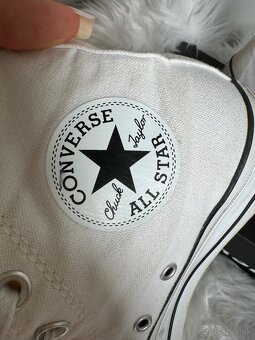 Converse biele tenisky - 6