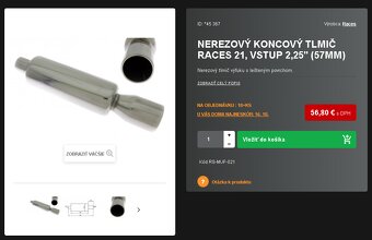 Nerezový koncový tlmič - 6