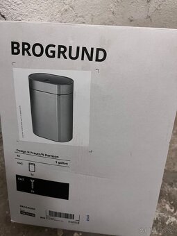 Nerezový kôš + WC kefa IKEA - 6