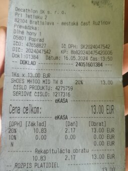 Turistická obuv veľkosť 35 TOP stav - 6