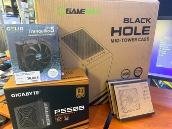 Herný PC, i5-7400, 16GB RAM, GTX 1070, 1,5TB, 550W, GameMax - 6