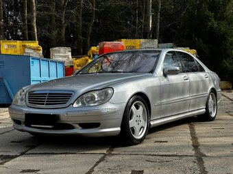 Mercedes-Benz S S55L AMG Long beautiful, iba 103 t km, r. 2 - 6