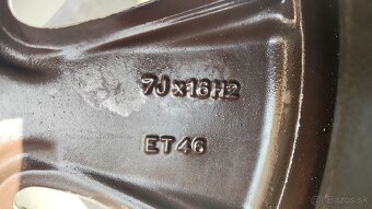 5x112 R16 Škoda originálne elektróny - sada - 6