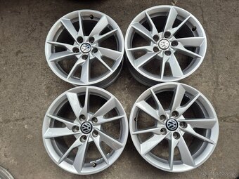 5x112 r16 ET35 x 7J elektróny ŠKODA, VW, SEAT - 6