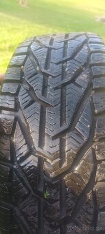 Sada diskov R15 5x100 obute zánovne zimné pneu 195/65 - 6