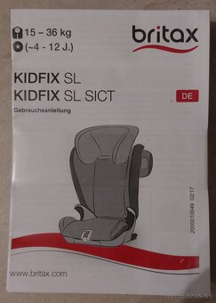 Autosedacka Britax Römer Kidfix SL s ISOFIXom - 6