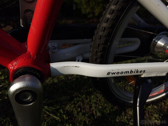 Detský bicykel Woom 3 červený - 6