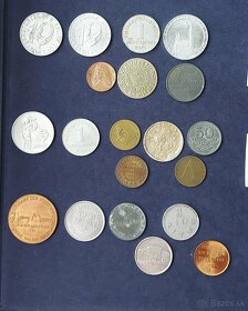 Zbierka medailí a VÝROČNÉ dvojeurových mincí + žetóny - 6