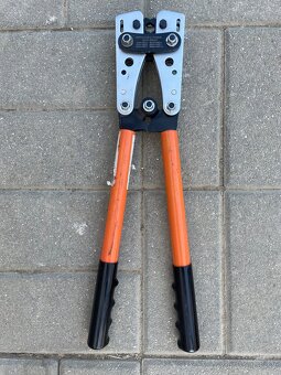 Predám nové krimpovacie kliešte pre káblové oká 6-50 mm² - 6