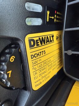 Dewalt DCH775 aku kombi kladivo sds max - 6
