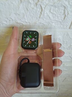 Inteligentné hodinky s kovovým remienkom-NOVÉ - 6