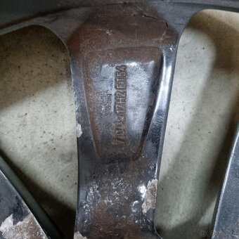 Hliníkové Volkswagen disky 5x112 R17 7J ET54 - 6