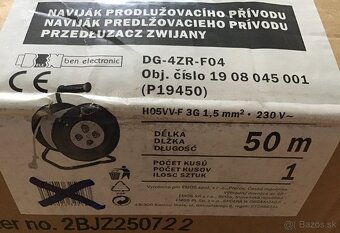 Predlžovačka EMOS DG-4ZR-F04 50m - NOVÁ - 6