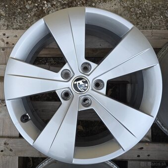 ORIGINÁL ŠKODA HLINÍKOVÉ DISKY 5x112 R17 - 6