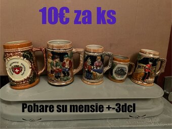 Pivove pohare (zbierka 2)-KERAMICKE/SKLENENE - 6