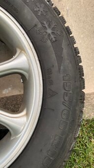 Zimné pneumatiky 195/65 R15 s diskami - 6