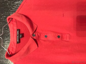 MICHAEL KORS originál lososové pánske polotricko L/XL - 6
