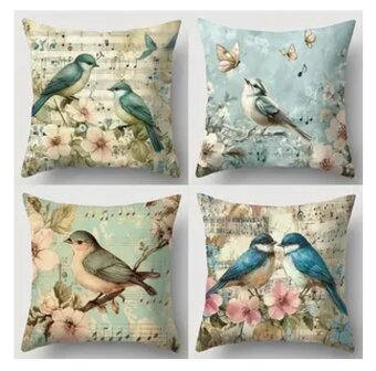 SET-4ks KRASNE OBLIEČKY NA VANKUŠE-45x45cm-NOVE - 6