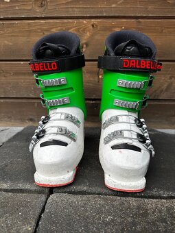 Detské lyže VÖLKL RACETIGER 140 + lyžiarky DALBELLO 225 mm - 6