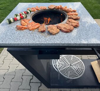 Masívny železný gril - 6