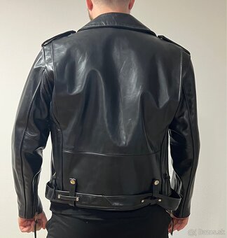 Kožená bunda - Legendary black stallion - 6