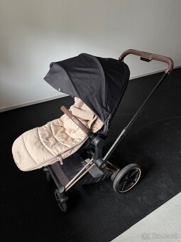 Cybex E-priam Deep black + rosegold 2023 - 6