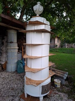 Kachlova pec starožitná - 6